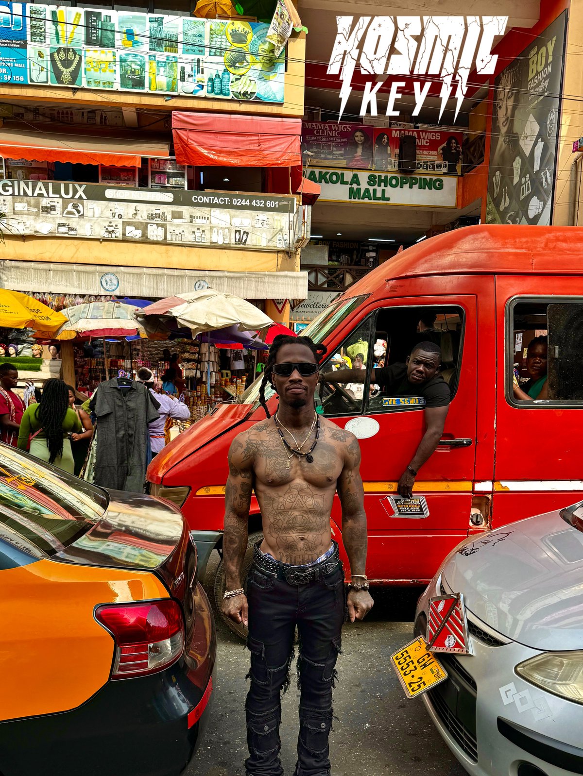 Kosmic Inkk artist on the streets — beyond the needle